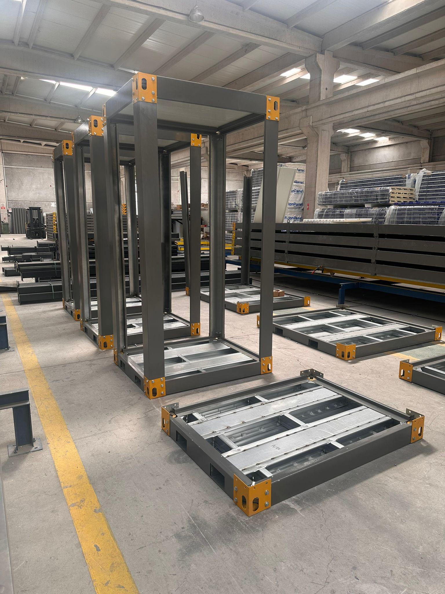 Modular kiosk cabin unit ready for delivery